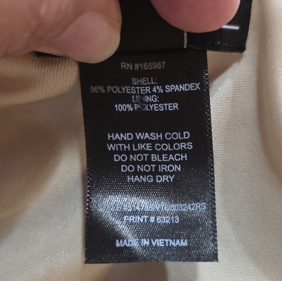 Kate and Lily Floral Chiffon Maxi Dress Pink Burgundy Belted Size 8P - Picture 7 of 7